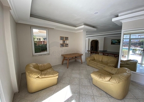 Furnished 2+1 apartment in a residential area of Alanya