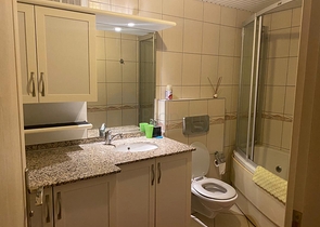 Furnished 2+1 apartment in a residential area of Alanya