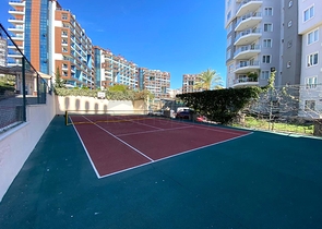 Furnished 2+1 apartment in a residential area of Alanya