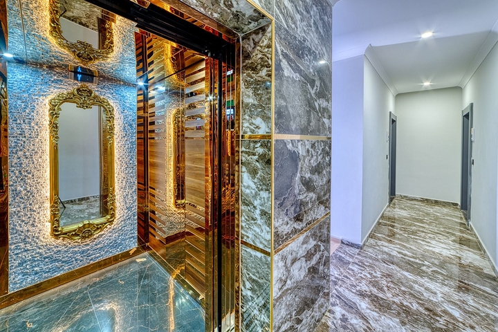 Furnished 1+1 apartment in Oba district