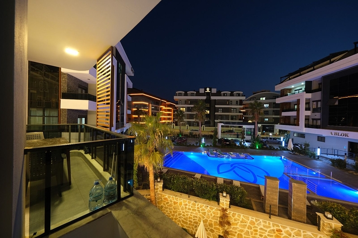 Furnished 1+1 apartment in Oba district