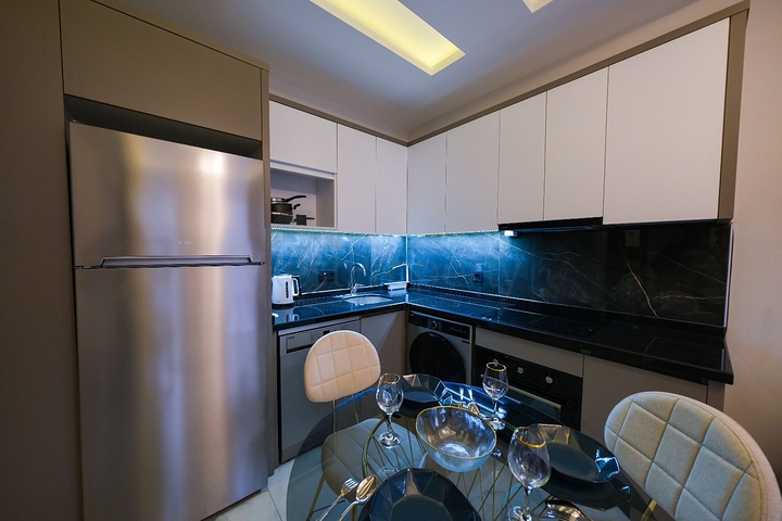 Furnished 1+1 apartment in Oba district