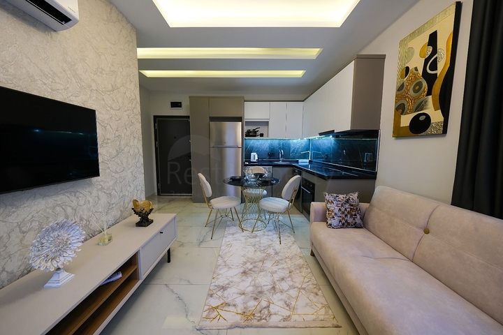 Furnished 1+1 apartment in Oba district