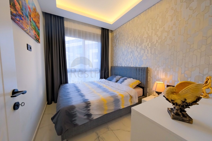 Furnished 1+1 apartment in Oba district