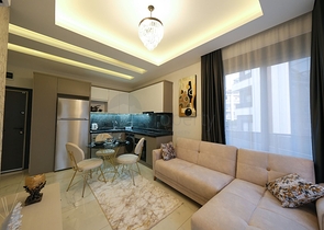 Furnished 1+1 apartment in Oba district