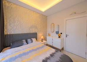 Furnished 1+1 apartment in Oba district