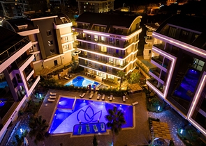 Furnished 1+1 apartment in Oba district