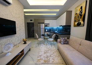 Furnished 1+1 apartment in Oba district