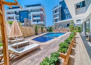 Furnished 1+1 apartment in Oba district