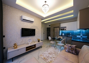 Furnished 1+1 apartment in Oba district