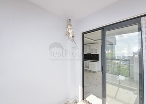 1+1 apartment with mountain and sea views in Mahmutlar district