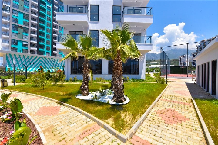 1+1 apartment in a new building in Mahmutlar district