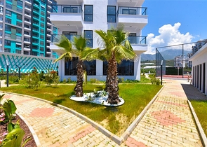 1+1 apartment in a new building in Mahmutlar district