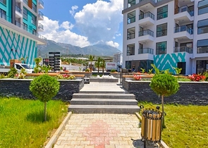 1+1 apartment in a new building in Mahmutlar district