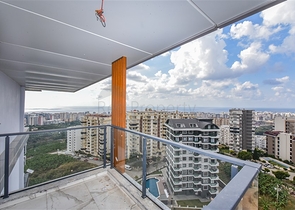 1+1 apartment in a new building in Mahmutlar district