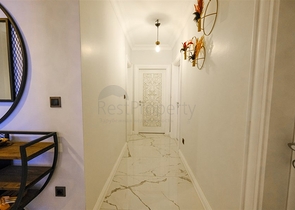 Furnished spacious apartment in a complex with sea and mountain views