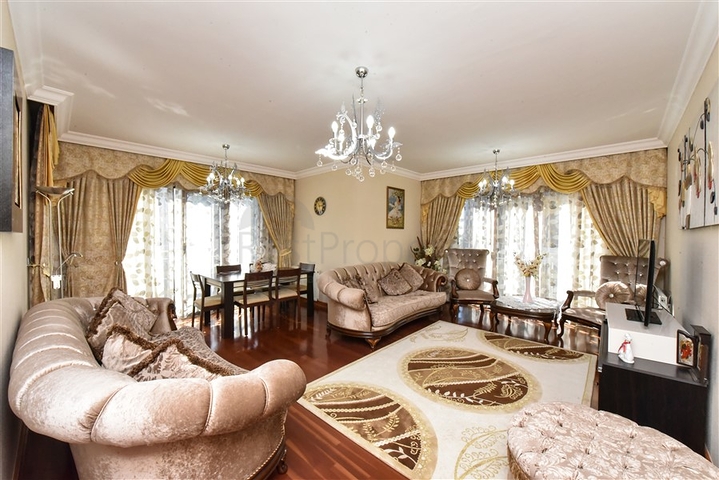 3+1 apartment in a complex on the first line