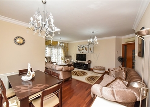 3+1 apartment in a complex on the first line