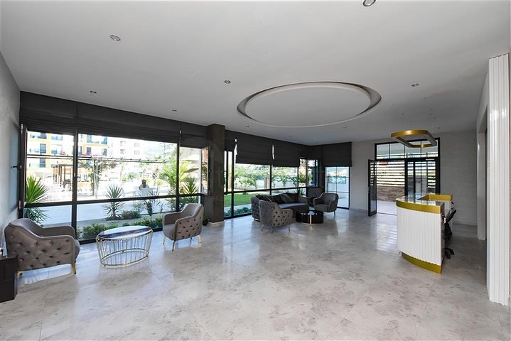 Apartment 2+1 on the first line in Kestel district