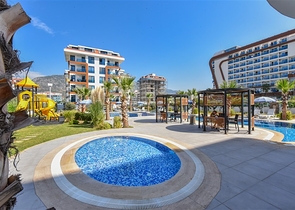 Apartment 2+1 on the first line in Kestel district