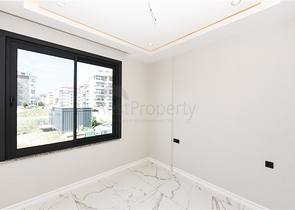 Apartment 2+1 on the first line in Kestel district