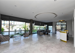 Apartment 2+1 on the first line in Kestel district