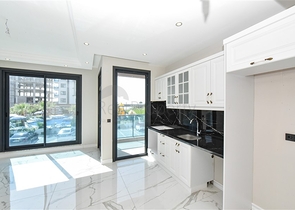 Apartment 2+1 on the first line in Kestel district