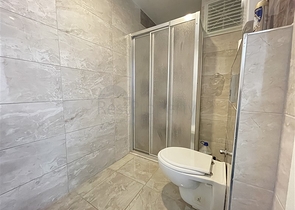 Spacious two-bedroom apartment with a large balcony and sea view