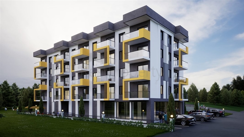 Residential complex under construction in Koca Gasanli district