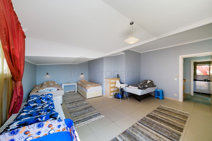 4+1 penthouse with sea view in Cikcilli