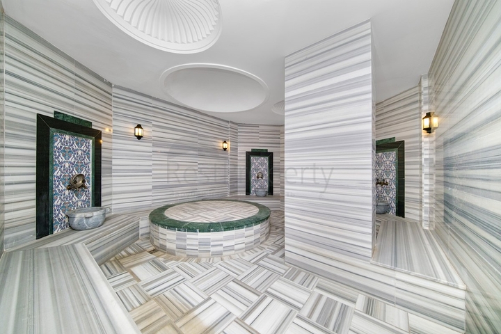 4+1 penthouse with sea view in Cikcilli