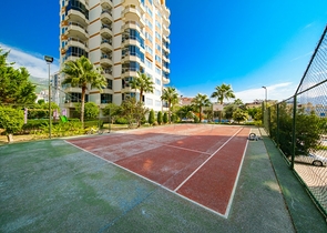 4+1 penthouse with sea view in Cikcilli