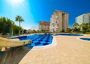 4+1 penthouse with sea view in Cikcilli