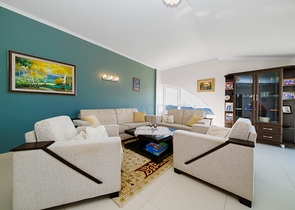 4+1 penthouse with sea view in Cikcilli