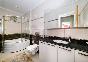 4+1 penthouse with sea view in Cikcilli