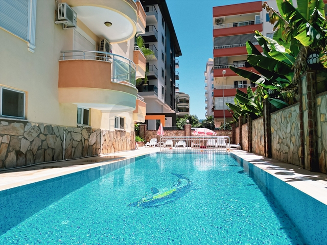 Apartment for sale in Alanya -2 bedroom -furnished -in Mahmutlar 