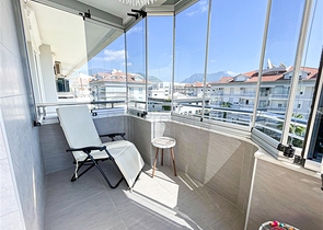 Spacious apartment with a convenient location in the Oba area