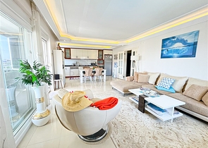 Spacious apartment with a convenient location in the Oba area