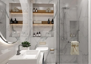 2+1 penthouse with sea view in the center of Alanya