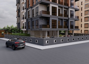 2+1 penthouse with sea view in the center of Alanya