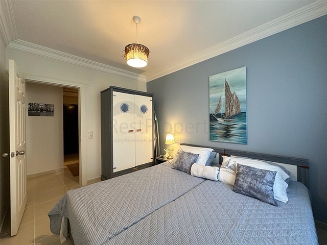 Apartment 2+1 with residence permit in Oba district