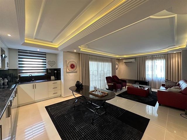 Apartment 2+1 with residence permit in Oba district