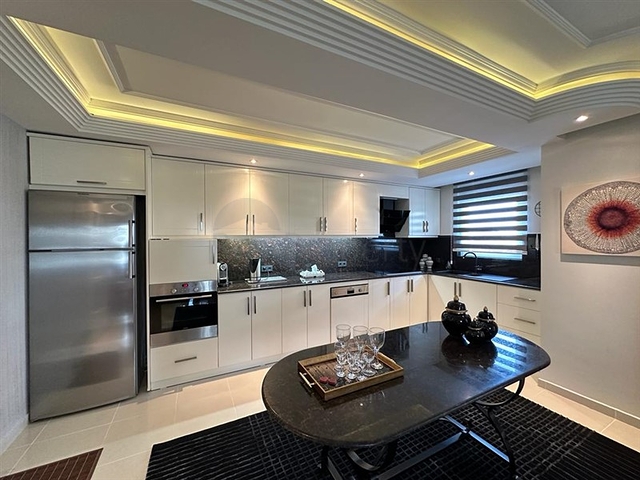 Apartment 2+1 with residence permit in Oba district