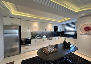 Apartment 2+1 with residence permit in Oba district