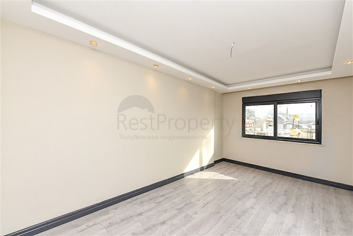 3+1 apartment with separate kitchen in the center of Alanya