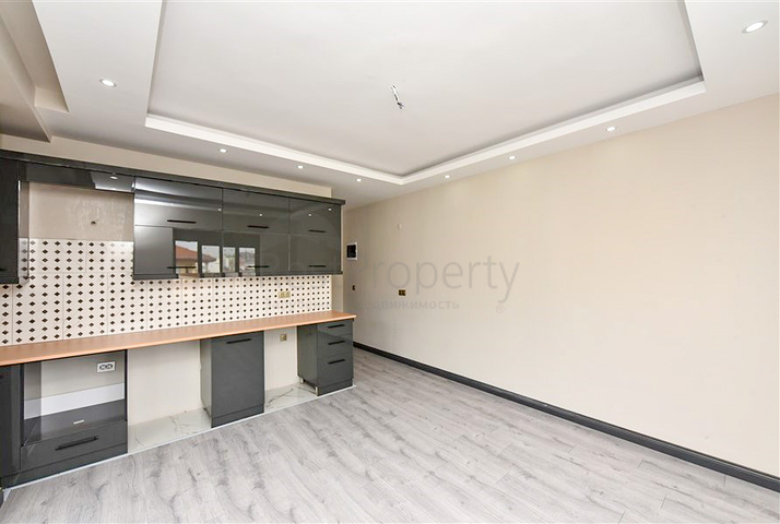 3+1 apartment with separate kitchen in the center of Alanya