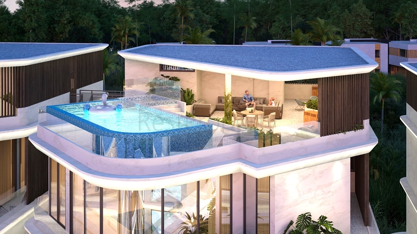 Luxury apartment complex in a premium location in the north of Phuket Island