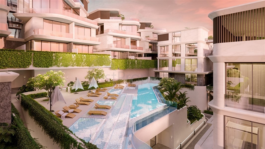 Luxury apartment complex in a premium location in the north of Phuket Island