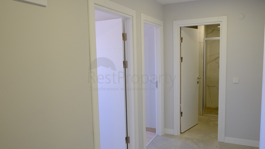 2+1 apartment in a new residential complex 2 minutes from the metro.