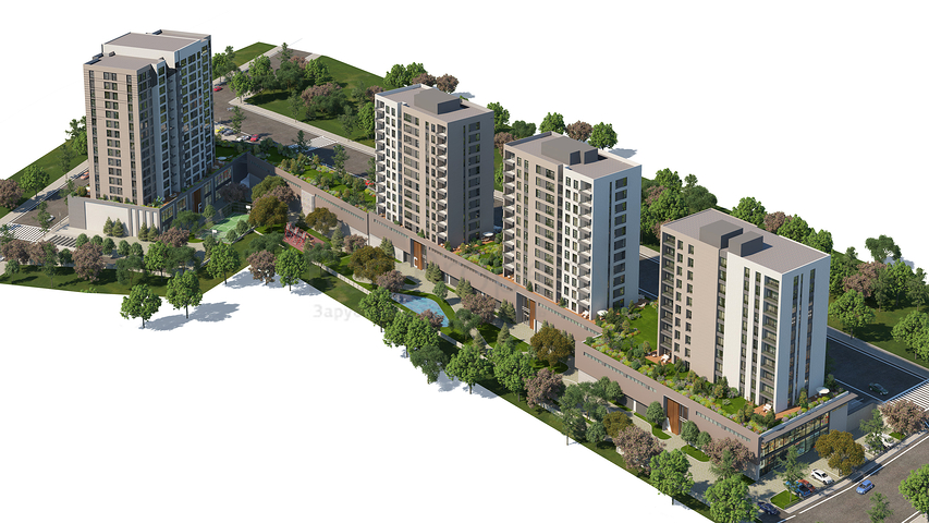 A modern premium project in the historical center of the city.